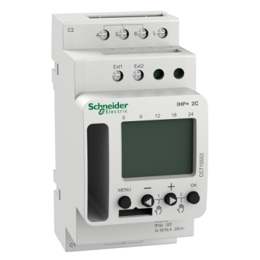 【Schneder優勢系列：  Acti9照明，時間和能源管理】定時器/功率繼電器模塊A9系列；時間開關Acti9 IH，IHP系列
