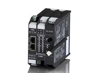 意大利Seneca IEC 61131控制器、斯特拉頓集成開發環境、集成輸入/輸出的虛擬專用網路由器、全球定位系統接收器和3G+(*)調制解調器Z-PASS2-S